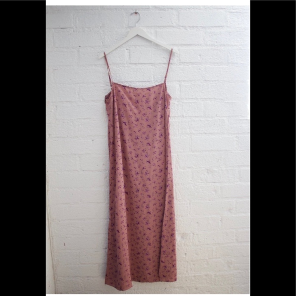 Flynn Skye ruffle slip dress